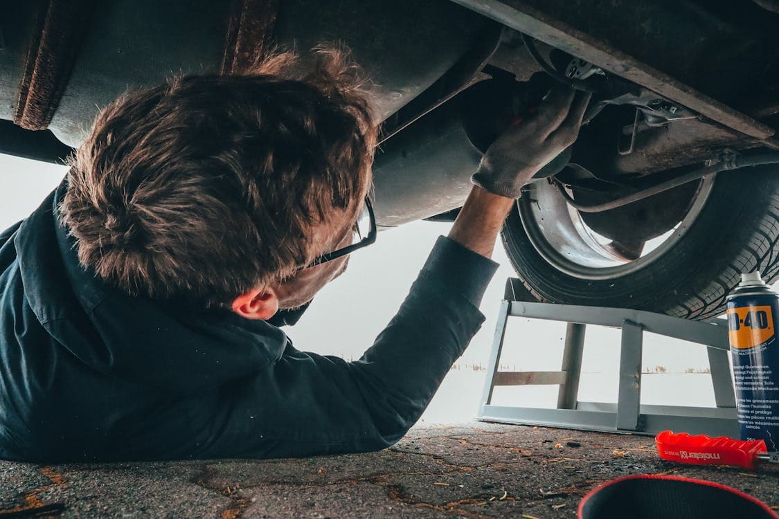 Tire service professional